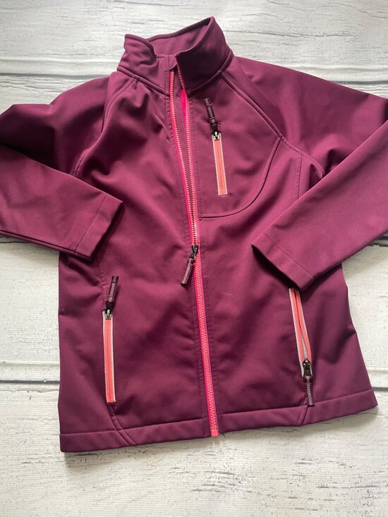 Burgundy Lands End jacket - Picture 1 of 4